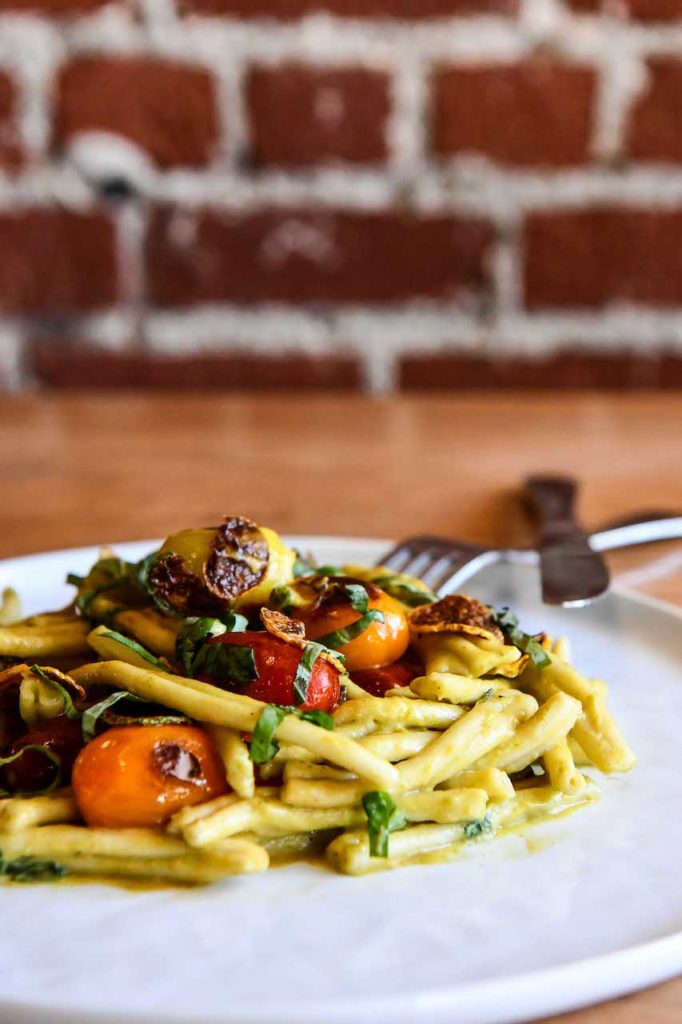 Vegan Summer Squash Pasta