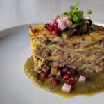 Chef Barnum-Dann's kiwi chile verde adds zest and freshness to the meat in this dish. Photo courtesy of Chef Chris Barnum-Dann