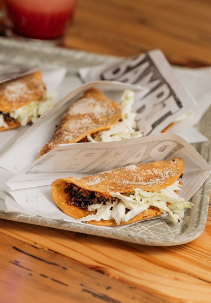 The Bambi and garden chorizo tacos. Photos by Jyotsna Bhamidipati