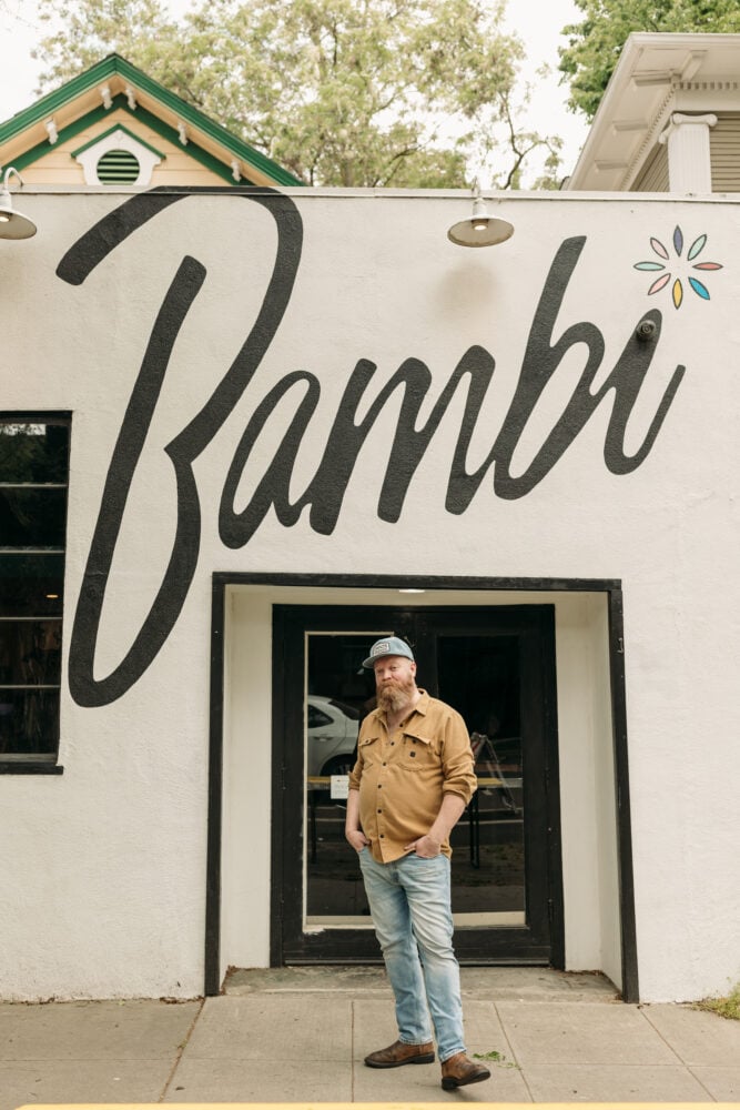 Bambi Vegan Tacos Owner Chad Novick. Photo by Jyotsna Bhamidipati