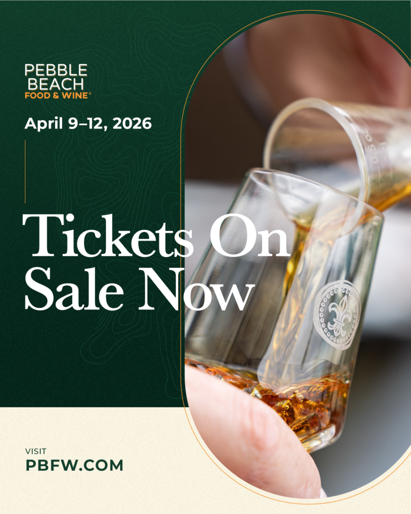 Pebble Beach Food and Wine Event 2026