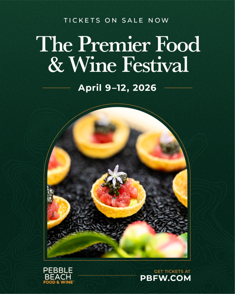 Pebble Beach Food and Wine Event 2026