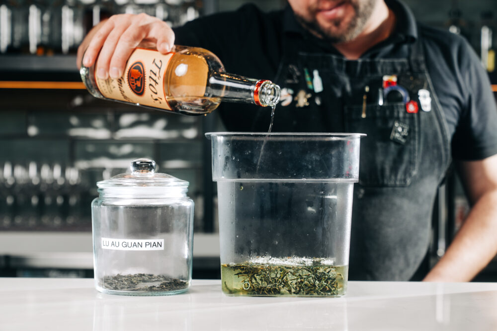 Green Tea–Infused Vodka recipe by Adrian Bayardo.