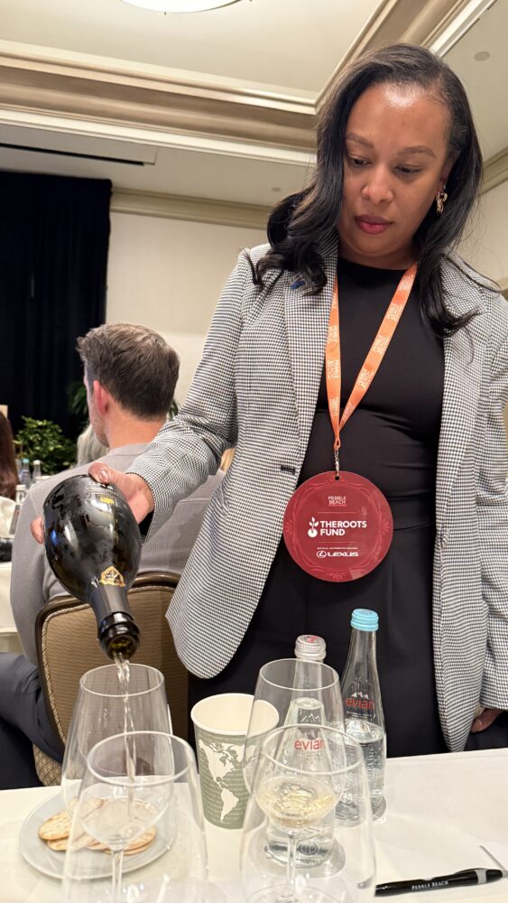 The Roots Foundation, often volunteering at PBFW, is a recipient of philanthropy from the Pebble Beach Foundation.