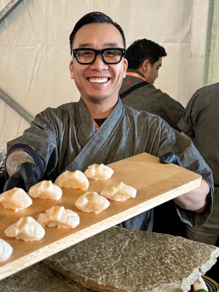 Kru's Billy Ngo at PBFW 2024 Tasting Pavilion.